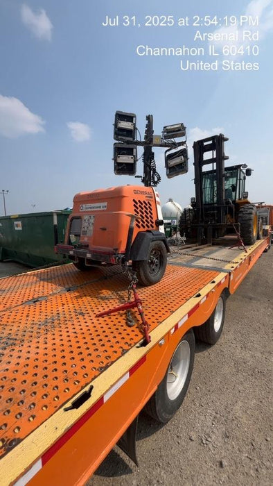 2024 Generac MLT2 Diesel, Flex Switch 120V Input, Powerzone Controller, 
(4) 320W LED Lights, 4kW Generator, 39.9 Gal Fuel Tank, 2" Ball, T3