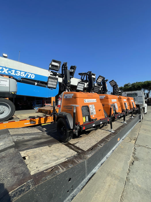 2024 Generac MLT2 Diesel, Flex Switch 120V Input, Powerzone Controller, 
(4) 320W LED Lights, 4kW Generator, 39.9 Gal Fuel Tank, 2" Ball, T3