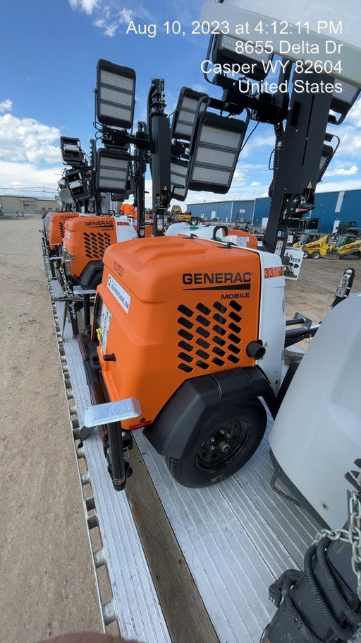 2023 Generac MLT2 Diesel, Flex Switch 120V Input, Powerzone Controller, (4) 320W LED Lights, 4kW Generator, 39.9 Gal Fuel Tank, 2" Ball, T3