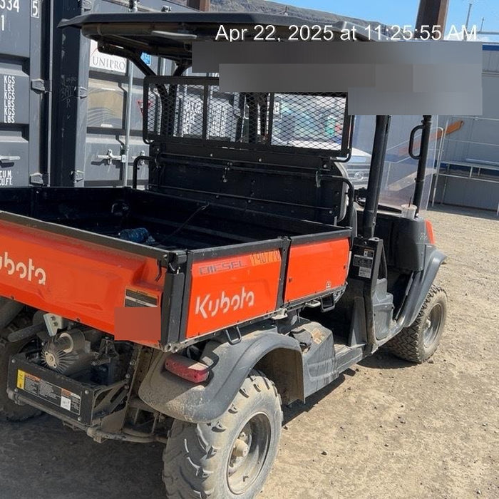 Kubota RTV-X1140W-H Plastic Canopy, Windshield Acrylic Clear, LED Strobe Light, Wire Harness Kit, Back up Alarm