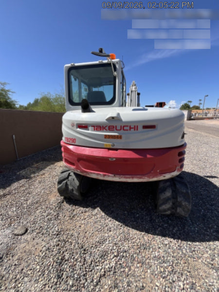 2022 TAKEUCHI TB290-CR