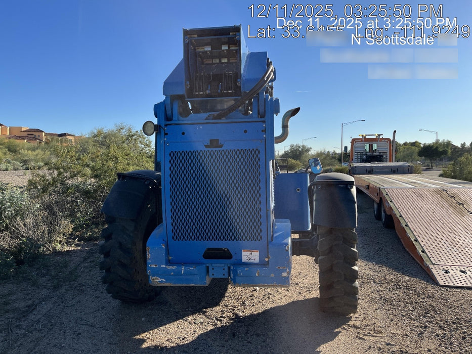2018 Genie GTH-1056 Genie GTH-1056 w/ROPS, Work Lights, Solid Tires, RH Cab Mesh, Beacon, 60" Carriage and Forks