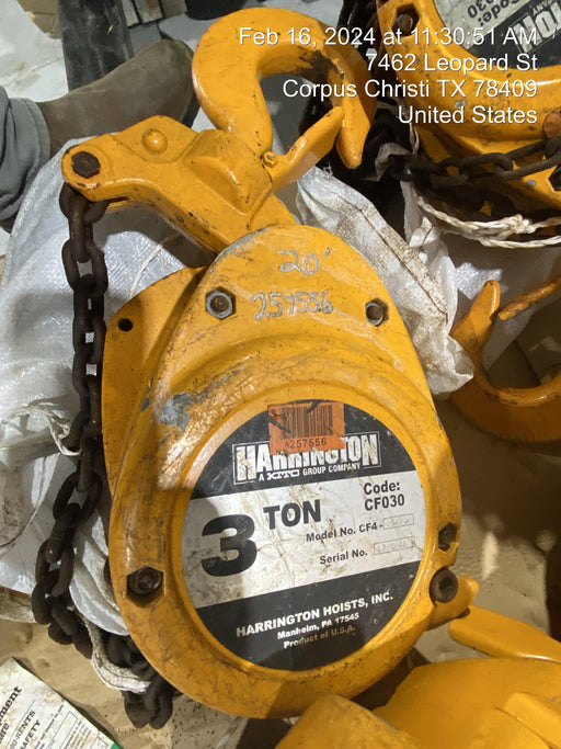 2022 HARRINGTON CF030-20