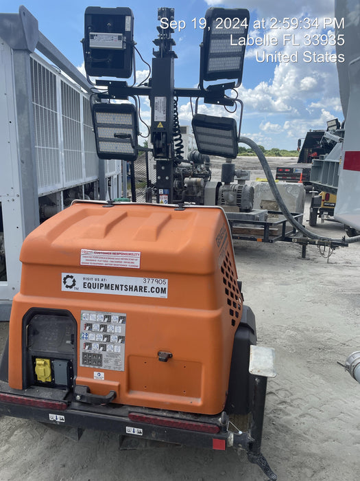 2023 Generac MLT2 Diesel, Flex Switch 120V Input, Powerzone Controller, 
(4) 320W LED Lights, 4kW Generator, 39.9 Gal Fuel Tank, 2" Ball, T3