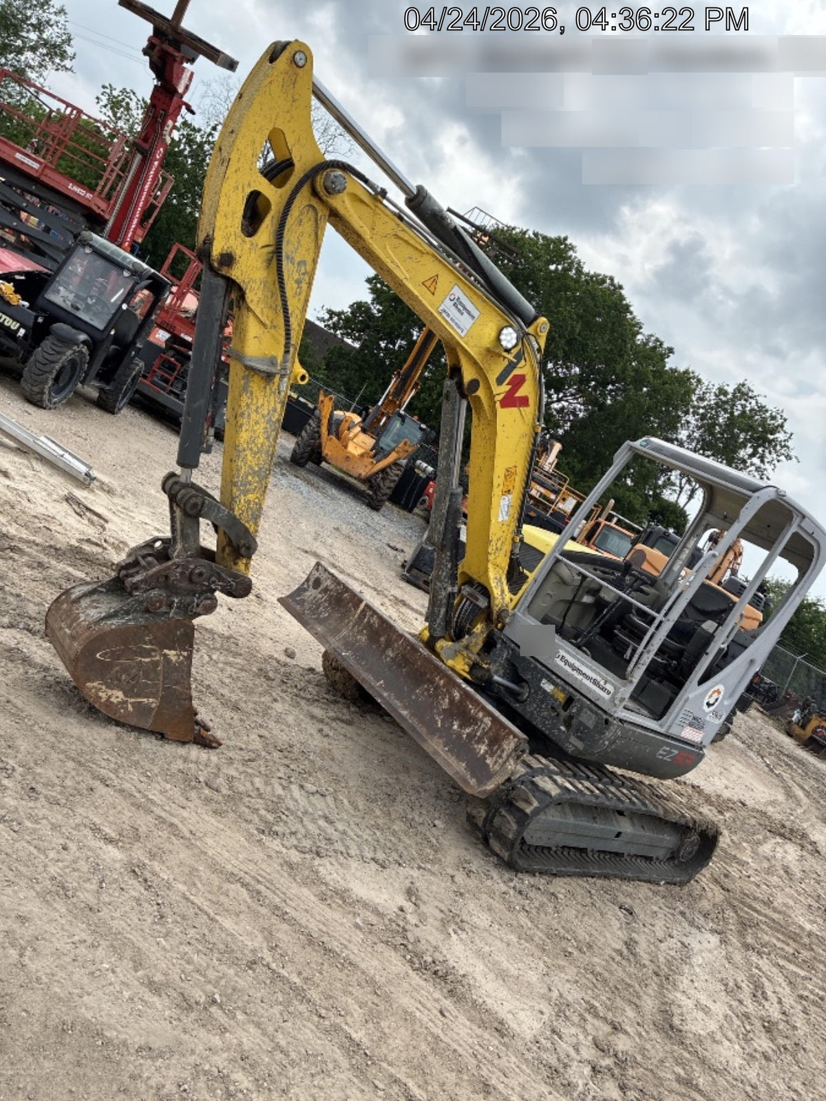 2019 Wacker Neuson EZ53 Standard Options