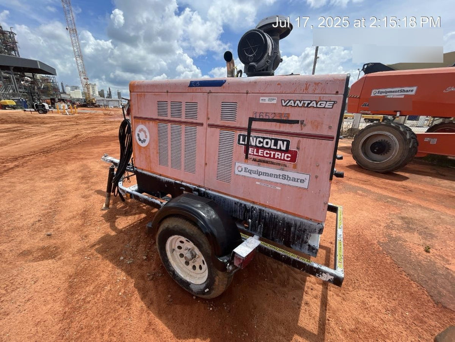 2021 Lincoln Electric Vantage 549X Ready Pak 3, ORANGE (includes trailer, cable rack, fender light kit)