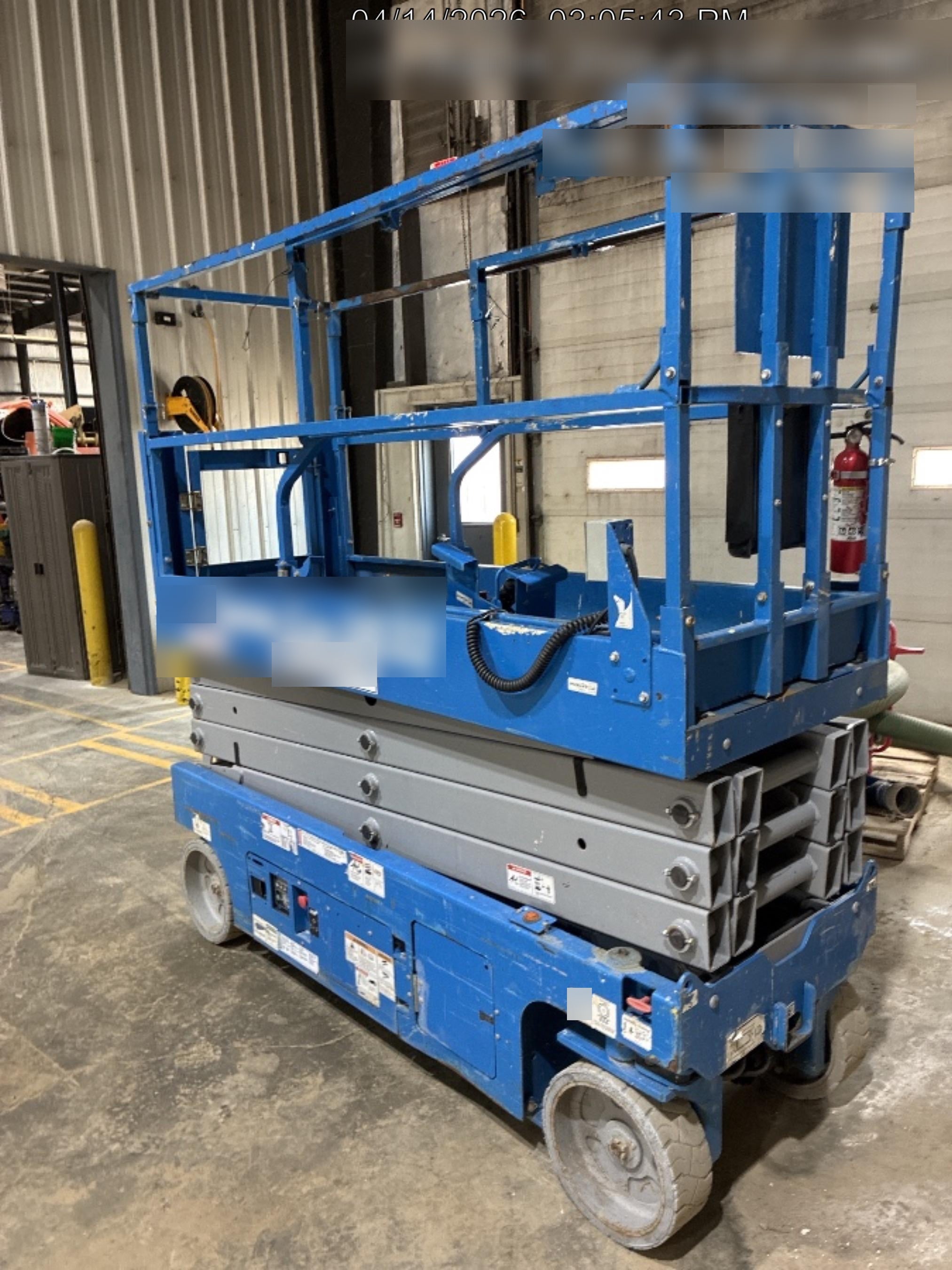 2018 Genie GS-2632 Genie GS-2632 w/Fixed Rail, Chain Entry