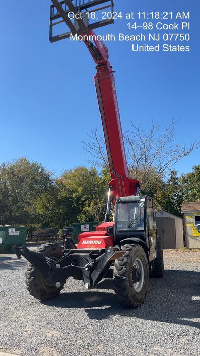 2021 Manitou MTA10055 120Hp Dsl, Cab/Heat/Air,FF Tires, LED WL, Bcn, L Hook
