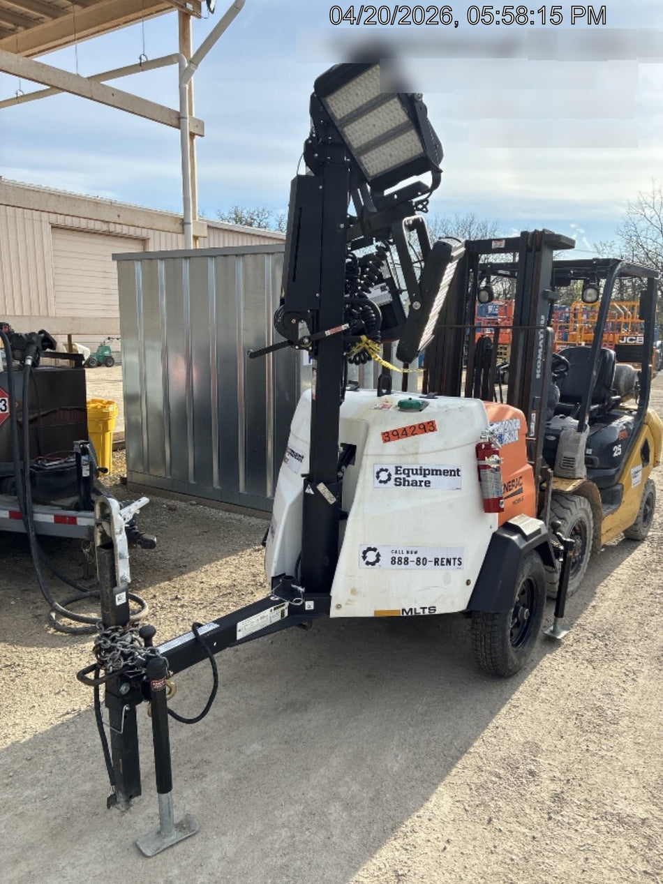 2024 Generac MLT2 Diesel, Flex Switch 120V Input, Powerzone Controller, 
(4) 320W LED Lights, 4kW Generator, 39.9 Gal Fuel Tank, 2" Ball, T3