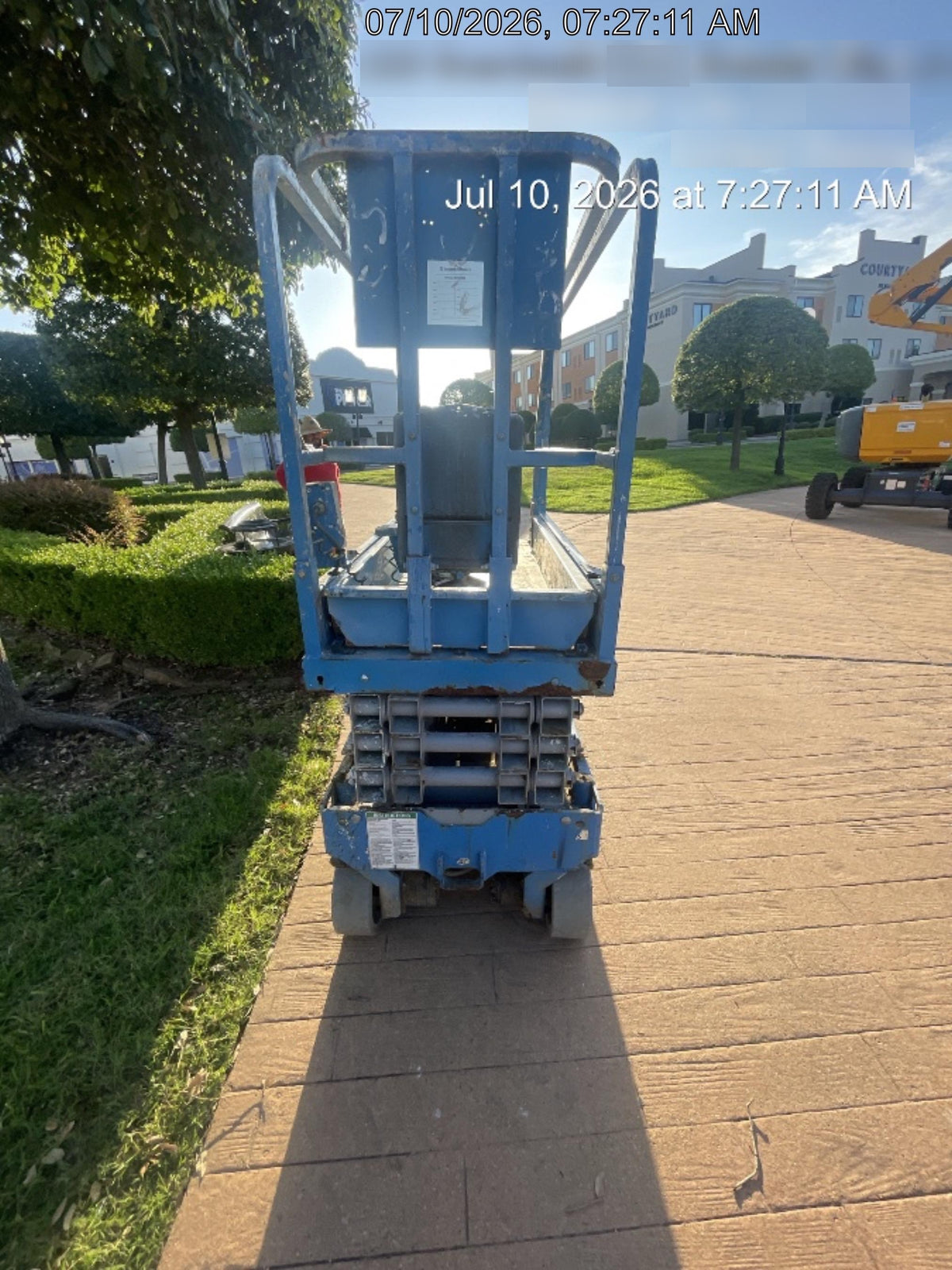 2019 Genie GS-1930 Fixed Rails with Chain Entry