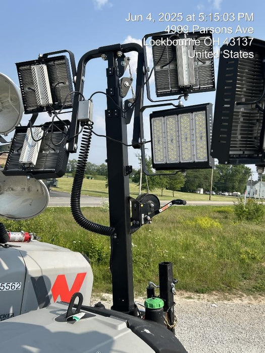 2024 Wacker Neuson LTT4 Diesel, Kohler KDW702, Deep Sea Controller, Auto Start, LED 320W, Bypass Outlet, T3