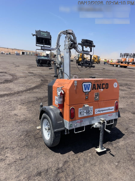 2024 Wanco WLTT-4MM4K Diesel, Deep Sea Controller, Shore Power Plug, Auto Start, (4) 350W LED Floodlights, 4kW Generator, 60 Gal Fuel Tank, 2" Ball, T3