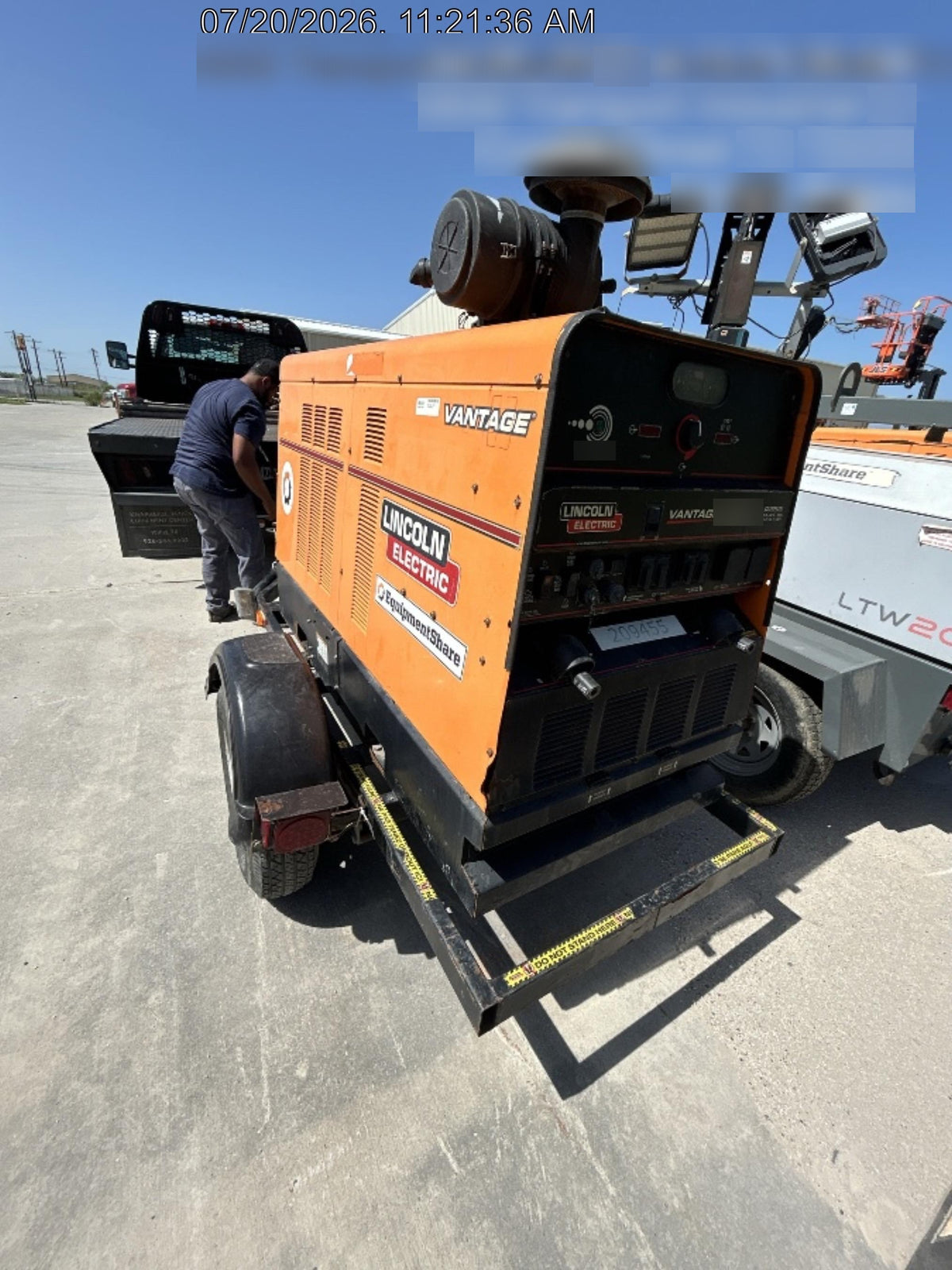 2022 Lincoln Electric Vantage 549X VANTAGE 549X READY-PAK 3
