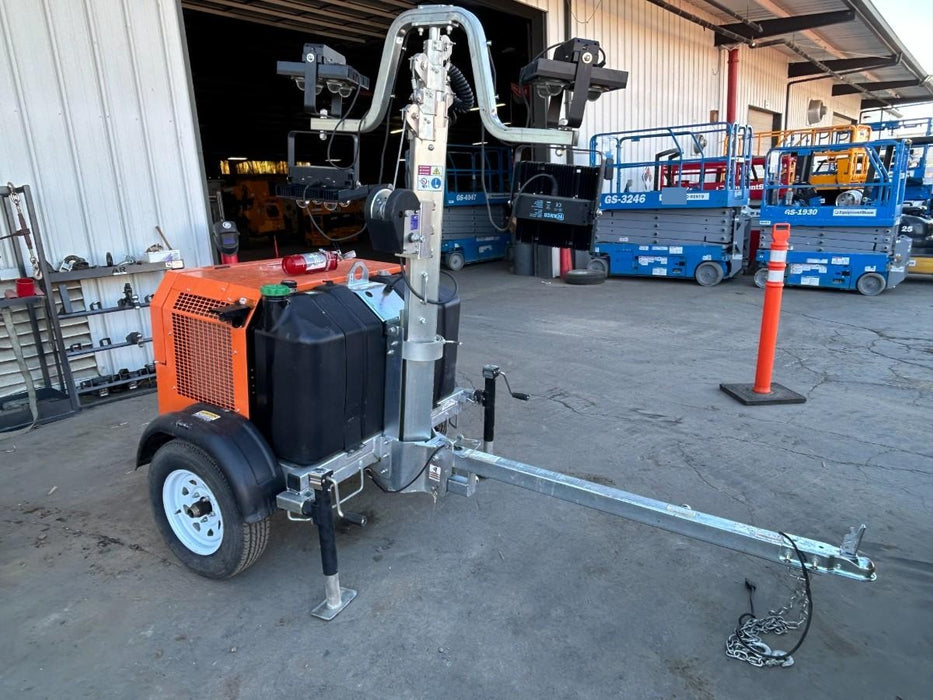 2024 Wanco WLTT-4MM4K Diesel, Deep Sea Controller, Shore Power Plug, Auto Start, (4) 350W LED Floodlights, 4kW Generator, 60 Gal Fuel Tank, 2" Ball, T3