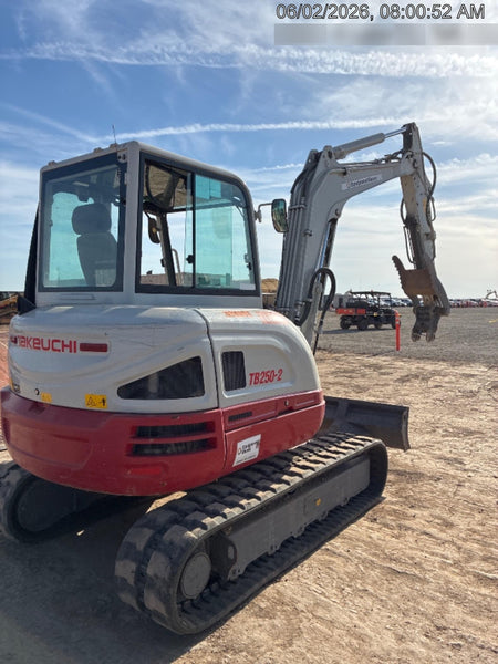 2024 TAKEUCHI TB250-2CR