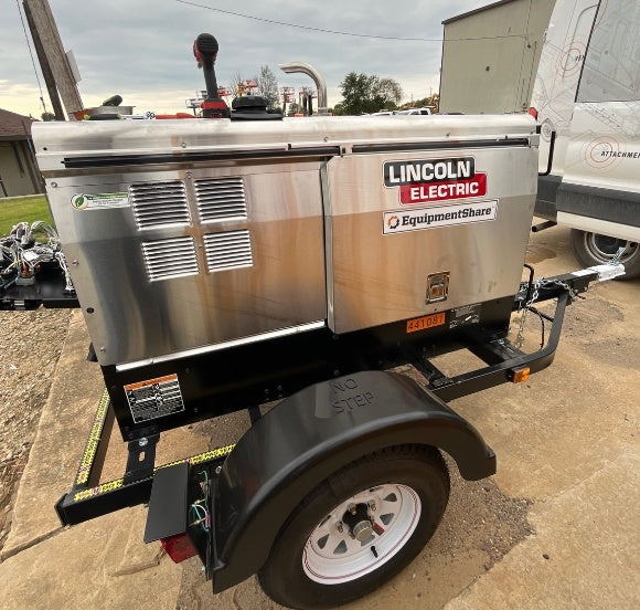 2024 Lincoln Electric LE400 Kubota V1505, Trlr, Cable Rack, Light Kit, ES Decals, T3