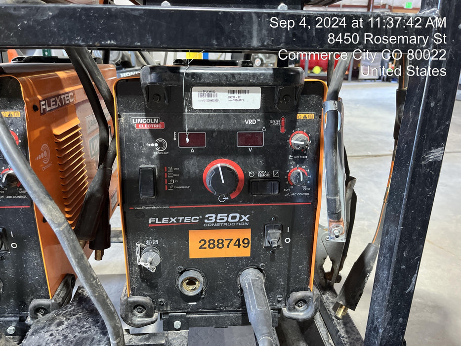 2022 LINCOLN ELECTRIC FLEXTEC 350X