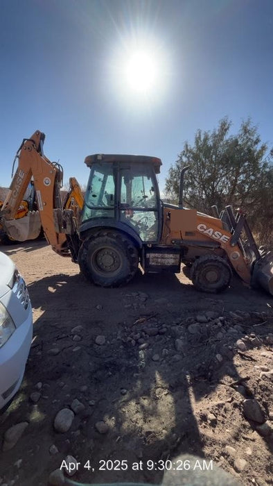 2019 Case 580N EP 74hp Backhoe, Cab/Heat/AC, 4WD, 1 way Aux Hydraulics, ISO Controls