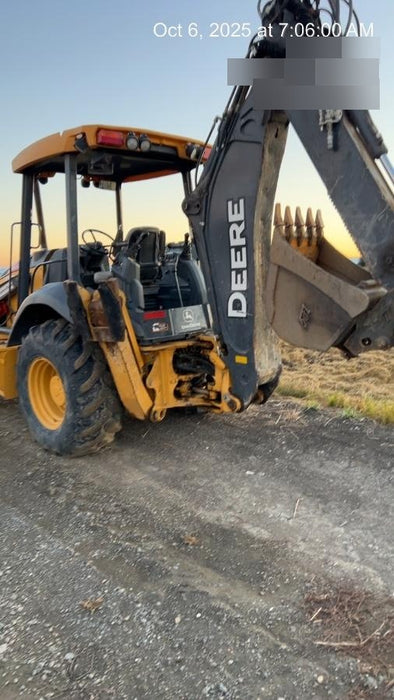 2020 John Deere 310LEP - Extendable Stick Canopy, 4WD, Extendable Stick, Pilot Controls, 2 Way Hydraulics, TAG Manual QC