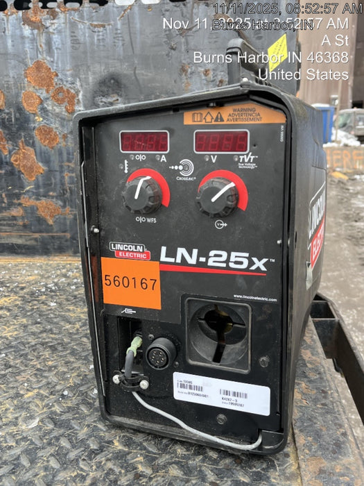 2025 LINCOLN ELECTRIC LN-25X w/Flowmeter
