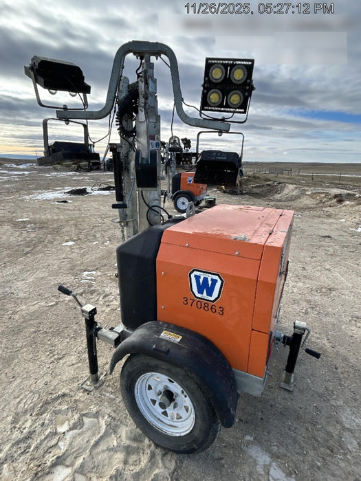2023 Wanco WLTT-4MM4K Diesel, Deep Sea Controller, Shore Power Plug, Auto Start, (4) 350W LED Floodlights, 4kW Generator, 60 Gal Fuel Tank, 2" Ball, T3