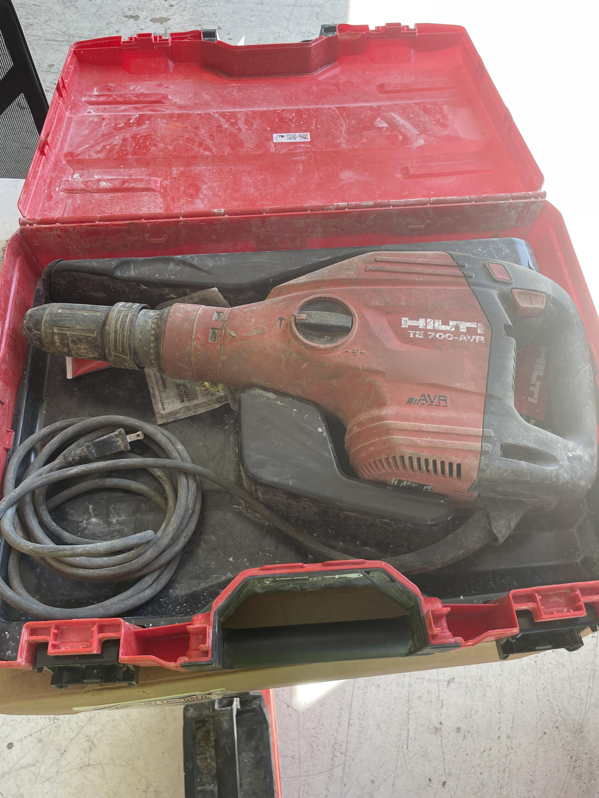 2019 HILTI TE 700-AVR