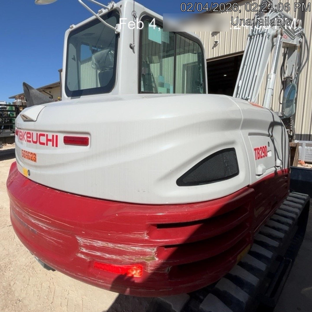 2025 TAKEUCHI TB290-CR