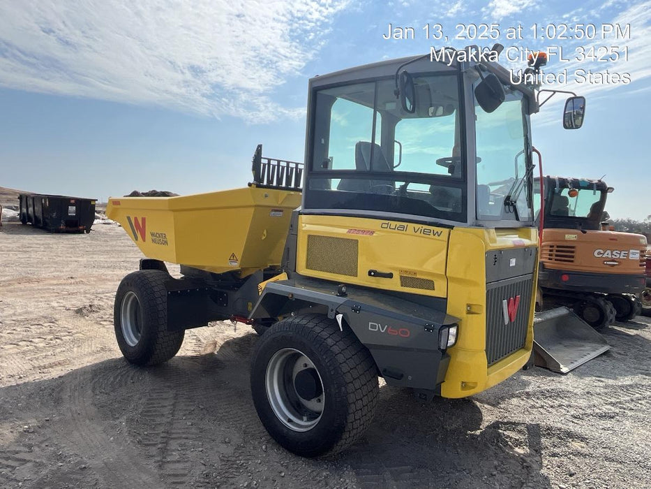 2024 WACKER NEUSON DV605 Cab Turf Tires