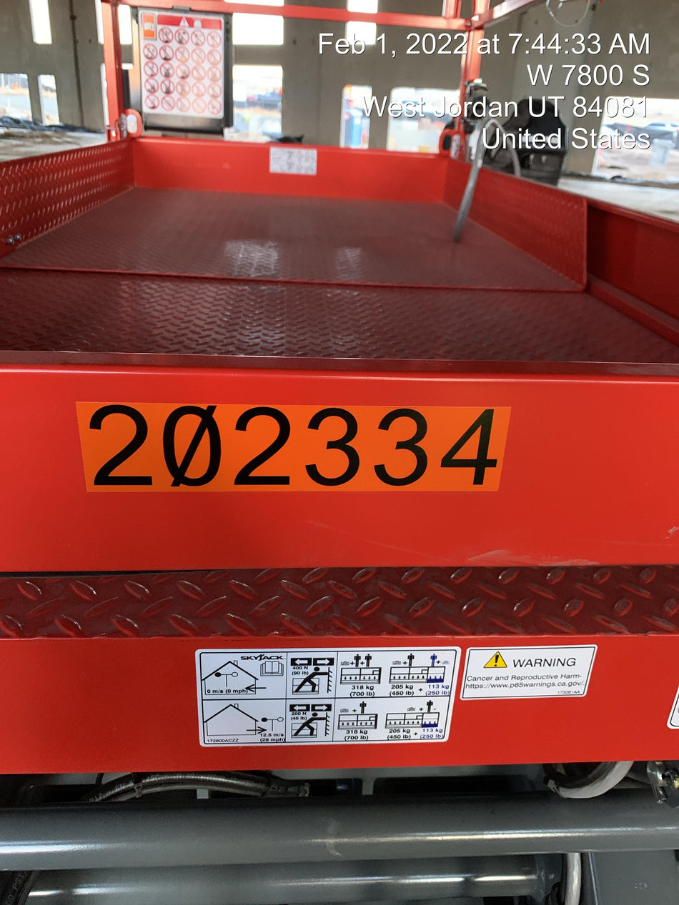 2022 SKYJACK SJ4732