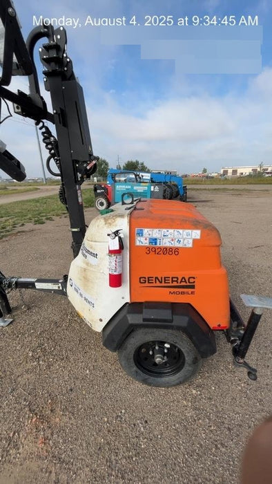 2024 Generac MLT2 Diesel, Flex Switch 120V Input, Powerzone Controller, 
(4) 320W LED Lights, 4kW Generator, 39.9 Gal Fuel Tank, 2" Ball, T3