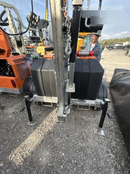 2024 Wanco WLTT-4MM4K Diesel, Deep Sea Controller, Shore Power Plug, Auto Start, (4) 350W LED Floodlights, 4kW Generator, 60 Gal Fuel Tank, 2" Ball, T3