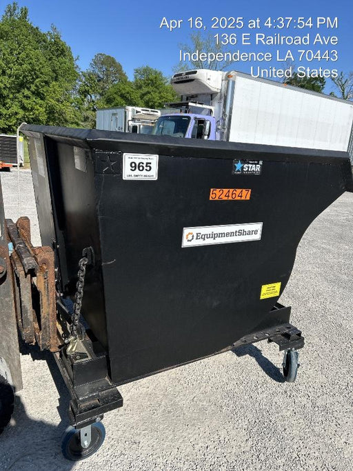 2025 STAR INDUSTRIES M-1820 - Self-Dump Hopper