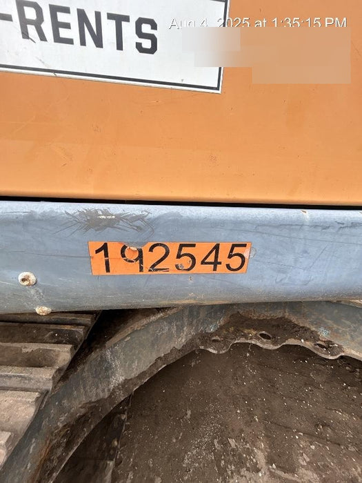 2017 Case CX350D CAB A/C, 13'-3" ARM, STEEL TRACKS