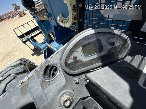 2019 Genie GTH-5519 Canopy, Solid RT Tires, LED Work Lights, Beacon w/48" Carriage, 48" Forks