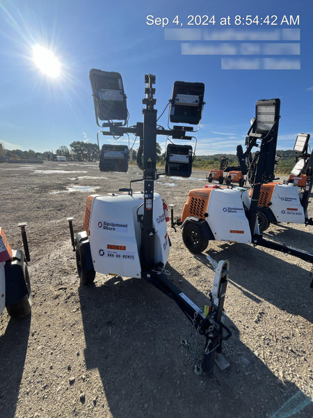 2023 Generac MLT2 Diesel, Flex Switch 120V Input, Powerzone Controller, 
(4) 320W LED Lights, 4kW Generator, 39.9 Gal Fuel Tank, 2" Ball, T3