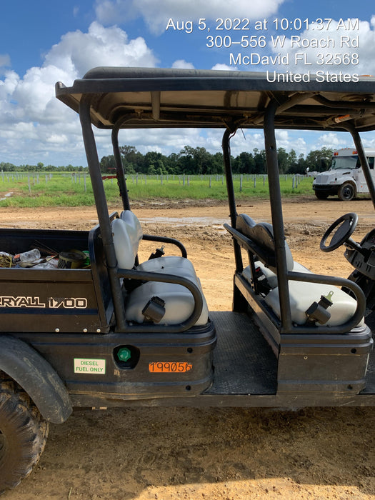 2022 Club Car CA1700D Canopy, Diesel, 4 Passenger