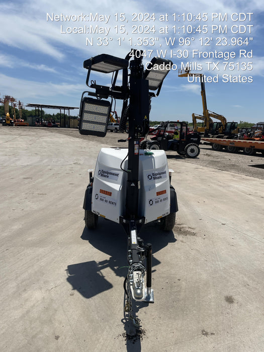 2024 Generac MLT2 Diesel, Flex Switch 120V Input, Powerzone Controller, 
(4) 320W LED Lights, 4kW Generator, 39.9 Gal Fuel Tank, 2" Ball, T3