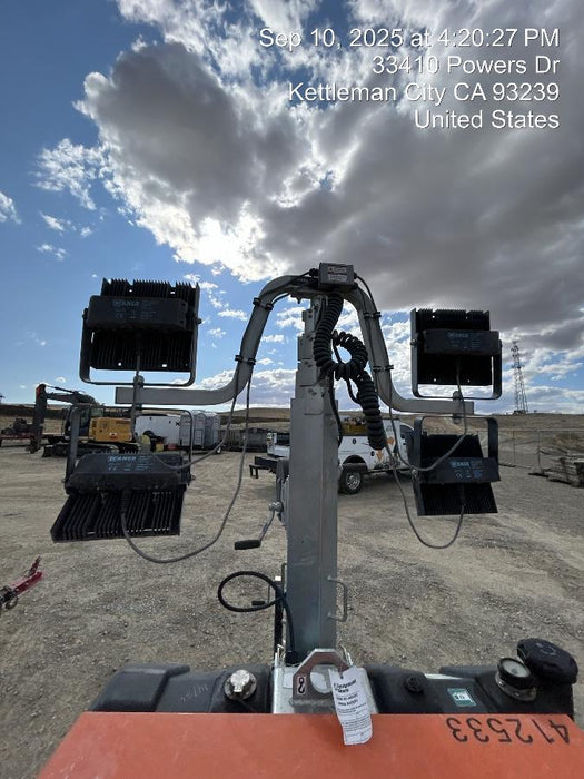 2024 Wanco WLTT-4MM4K Diesel, Deep Sea Controller, Shore Power Plug, Auto Start, (4) 350W LED Floodlights, 4kW Generator, 60 Gal Fuel Tank, 2" Ball, T3