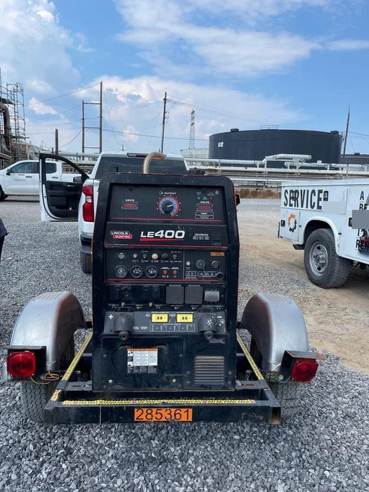 2022 Lincoln Electric LE400 Kubota V1505, Trlr, Cable Rack, Light Kit, ES Decals, T3