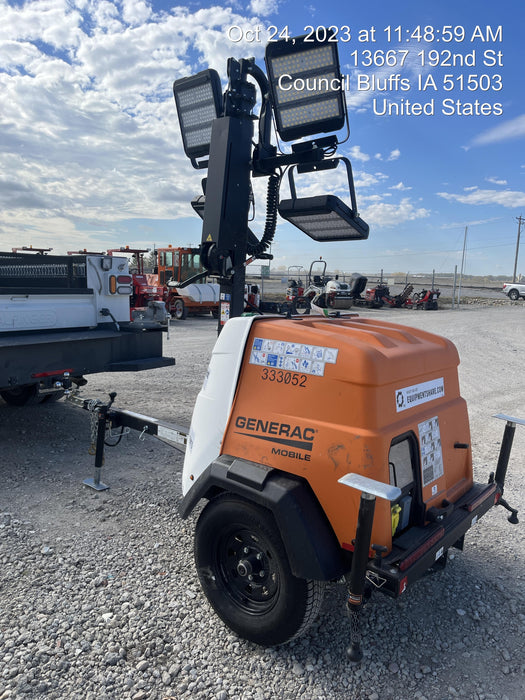 2023 Generac MLT2 Diesel, Flex Switch 120V Input, Powerzone Controller, (4) 320W LED Lights, 4kW Generator, 39.9 Gal Fuel Tank, 2" Ball, T3
