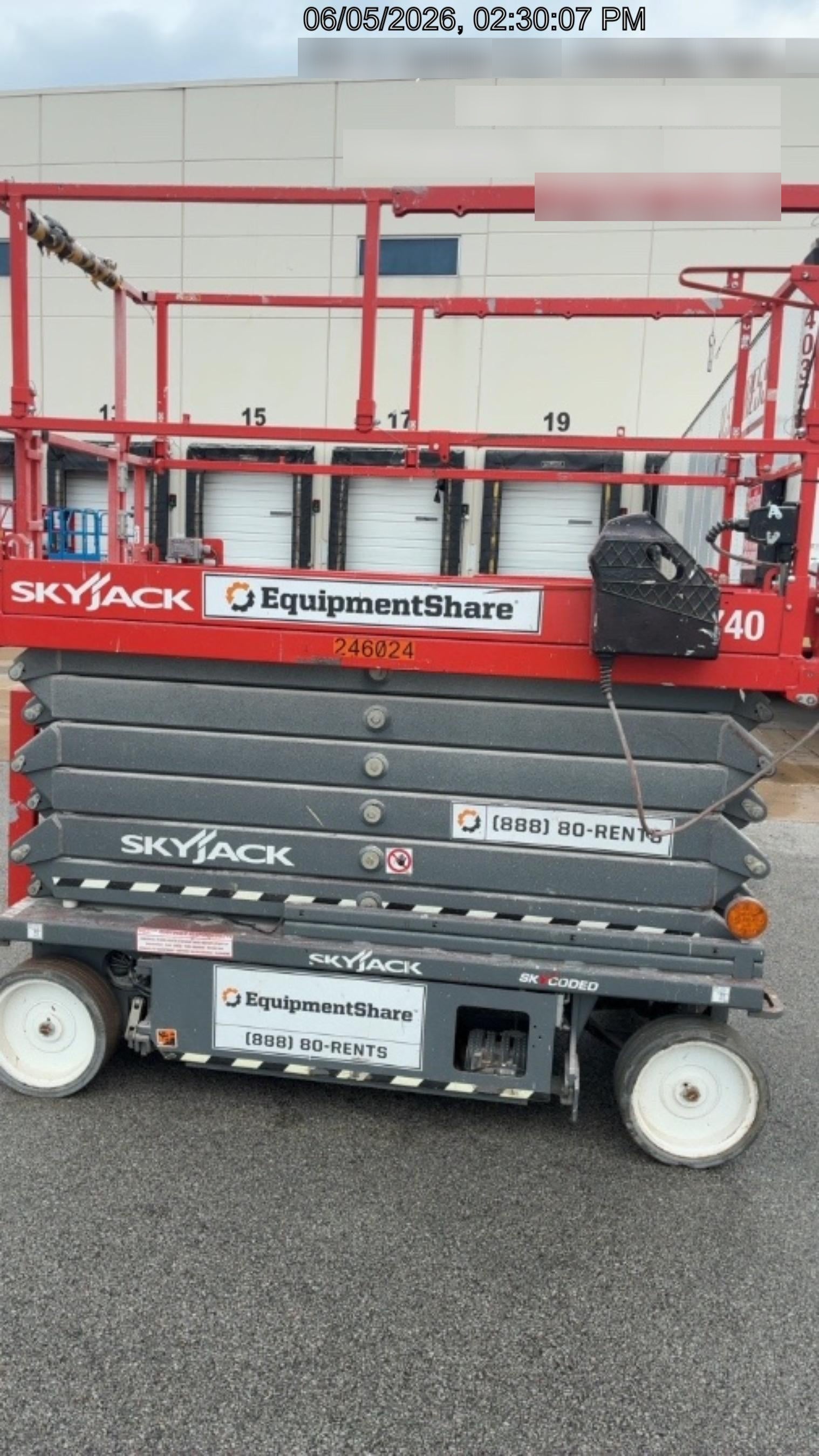 2022 SKYJACK SJ4740