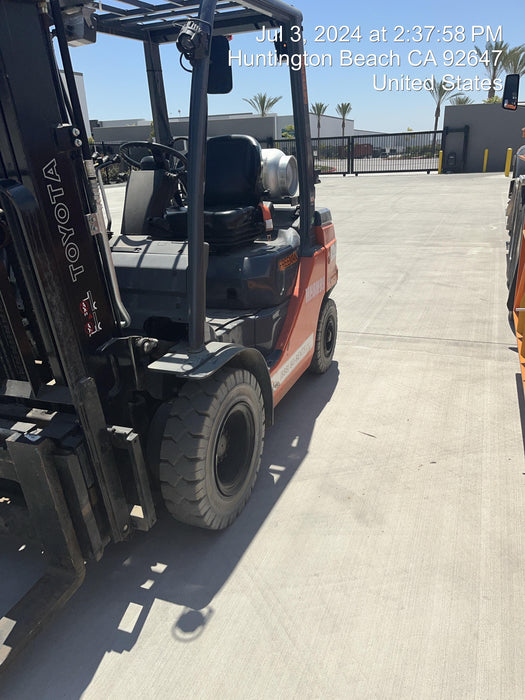 2022 TOYOTA 8FGU25 LP w/ Scale