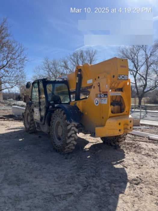 2020 JCB 510-56 Cab/Heat/Air, Solid Tires, Work Lights, Beacon, Aux Hydraulics, Back up Alarm, Lifting Eye, ES Decals