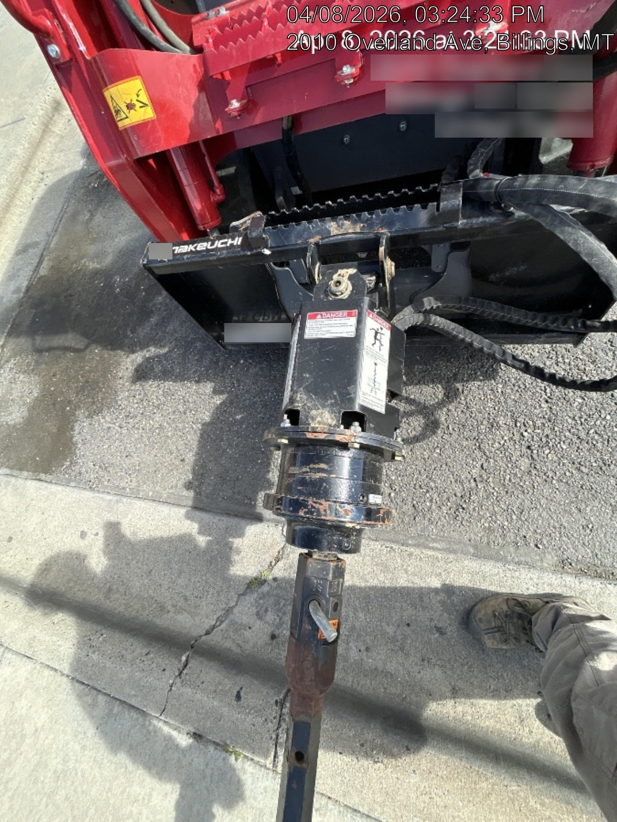 2022 TAKEUCHI Auger Drive - Takeuchi