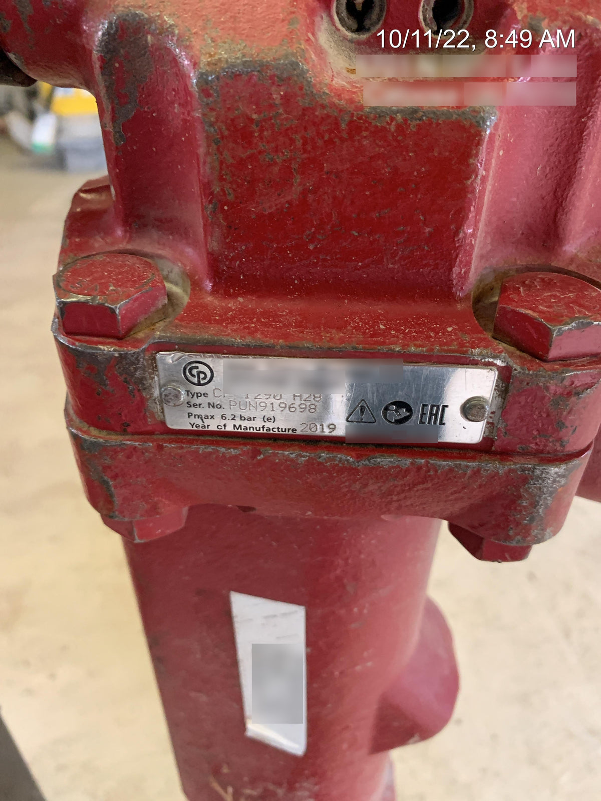 2020 CHICAGO PNEUMATIC CP 1290