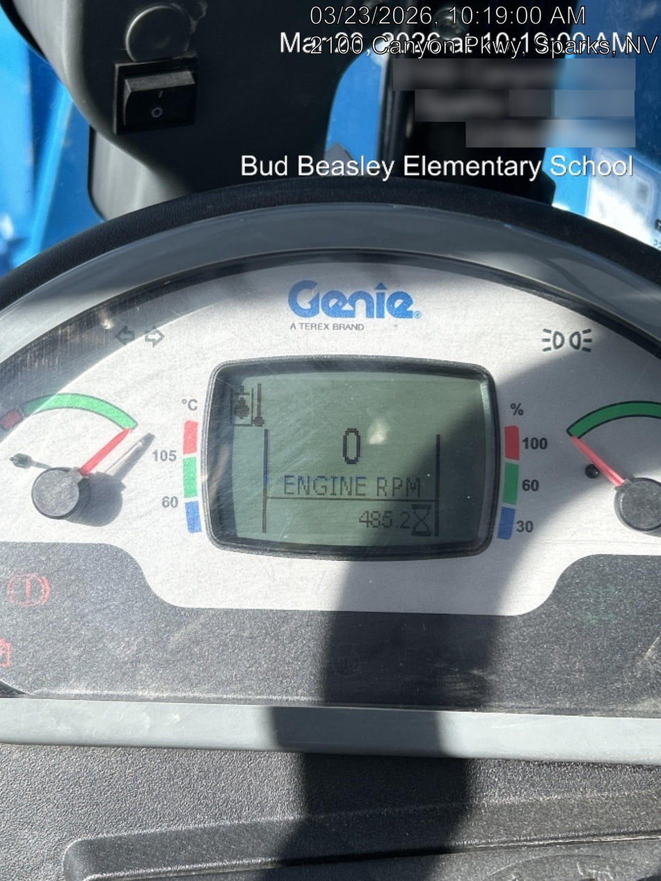 2024 Genie GTH-5519 74Hp Dsl, Cab/Heat/Air, Solid Tires, LED WL, T3 + Access Control