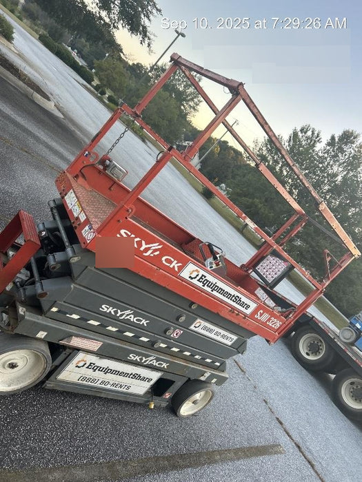 2019 Skyjack SJIII-3226 Standard Options, Trojan Batteries