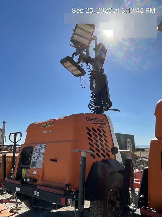 2024 Generac MLT2 Diesel, Flex Switch 120V Input, Powerzone Controller, 
(4) 320W LED Lights, 4kW Generator, 39.9 Gal Fuel Tank, 2" Ball, T3