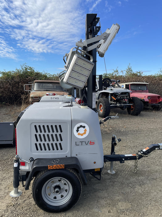 2019 Wacker Neuson LTV6K-LED Standard LED Towable Light Tower w/None