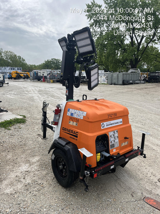 2024 Generac MLT2 Diesel, Flex Switch 120V Input, Powerzone Controller, 
(4) 320W LED Lights, 4kW Generator, 39.9 Gal Fuel Tank, 2" Ball, T3